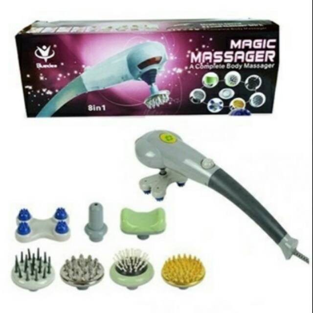 MC412 ALAT PIJATMASSAGER 8IN1 - TERBARU