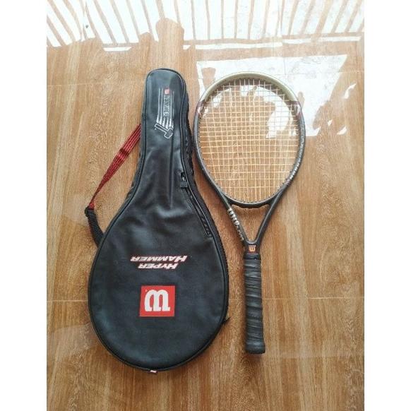 RAKET TENIS WILSON HYPER HAMMER 3.3 HYPER CARBON BEKAS ORIGINAL SD5646DDS