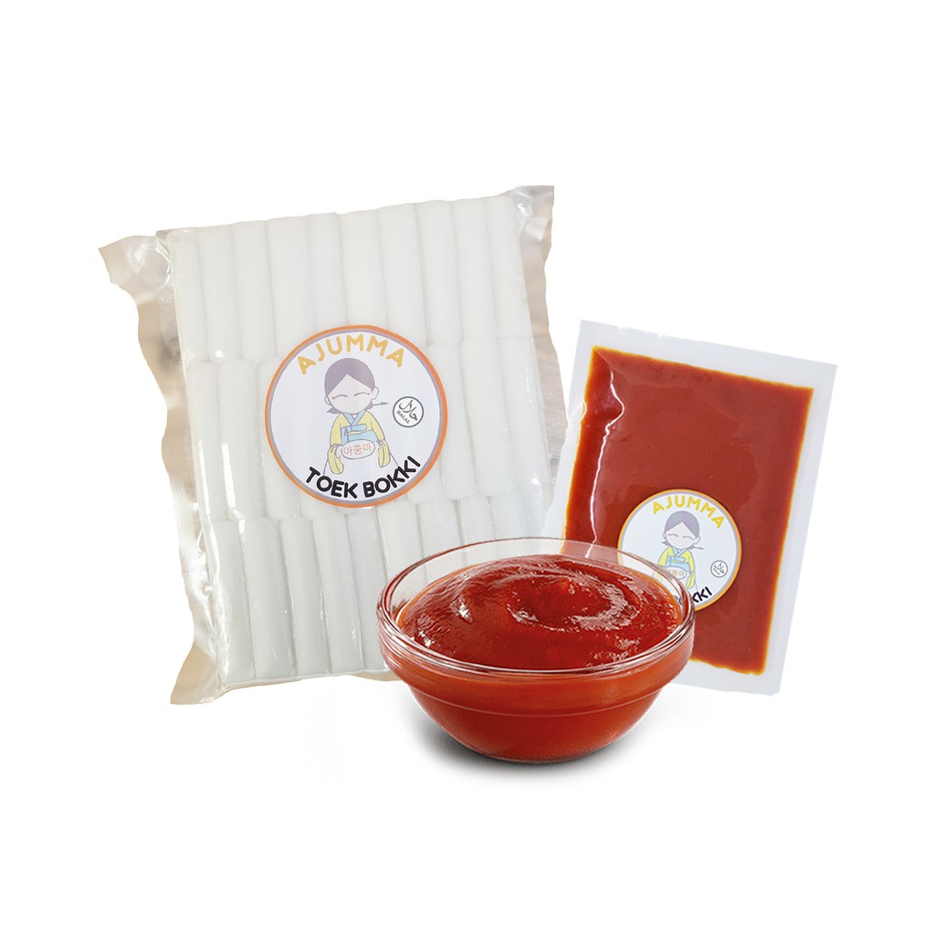 

Ajumma Tteokbokki 2 in 1 Package 1kg