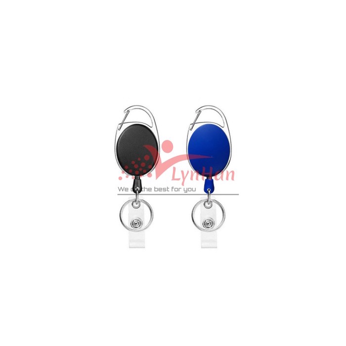 

Id Tag [1 Piece] Gantungan Yoyo Carabiner Kait Id Card Holder