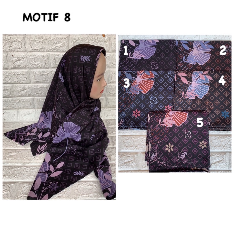 [PART 2] SEGIEMPAT MOTIF FOREVER VOAL BLACK EDITION (KHUSUS HITAM)