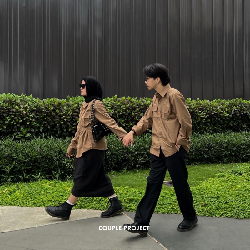 CLASSIC COUPLE SET BAJU COUPLE PASANGAN/ KEMEJA COUPLE PASANGAN BY COUPLE PROJECT