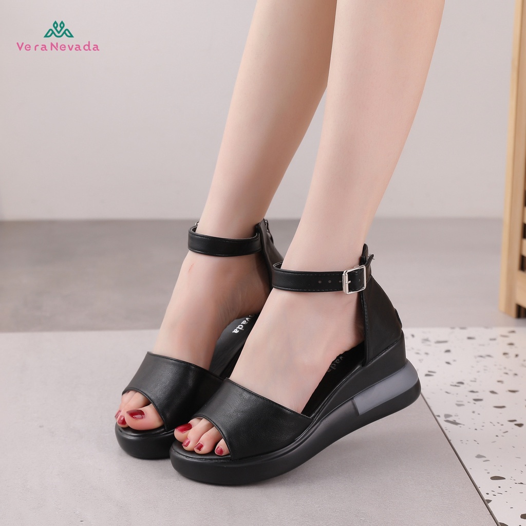 Vera Nevada Sandal Wedges Wanita #VN1188