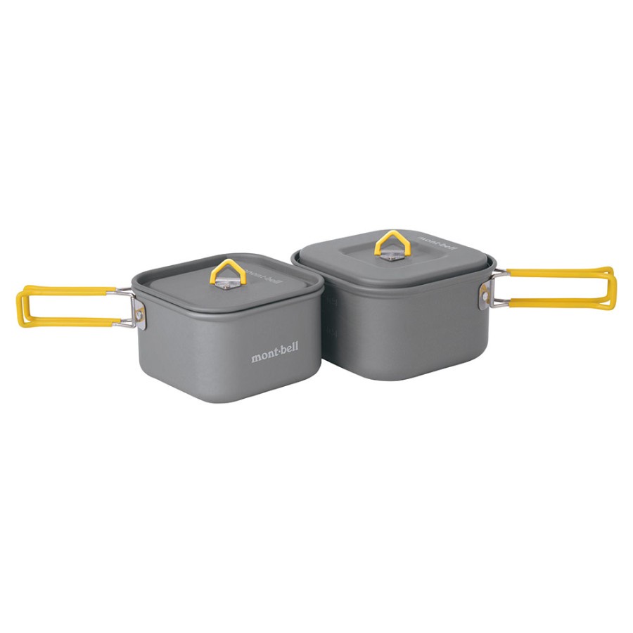 Camping Cooking Set Montbell Alpine Cooker Square 12+13 Set