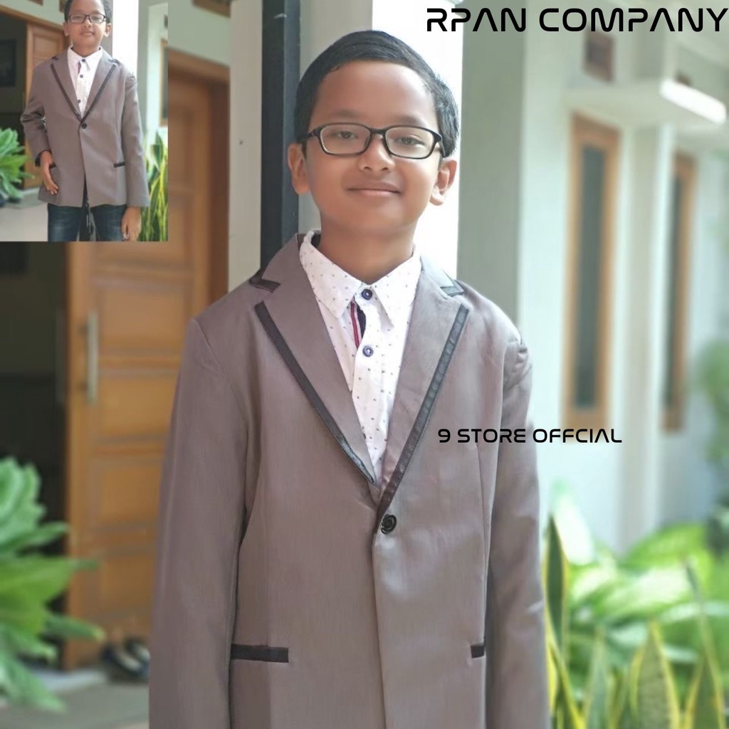 9Storeofficial - Blazer Anak Pria / Jas Blazer Anak / Jas Untuk Anak / Jaz Blazer Formal.