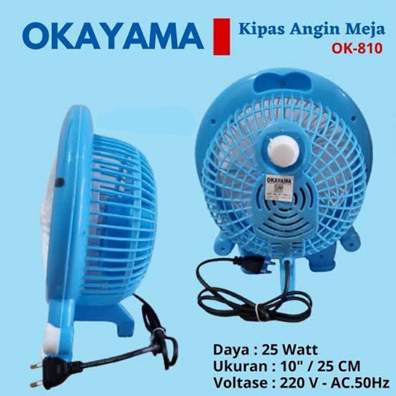 Kipas angin karakter dora emon OKAYAMA 8 inc