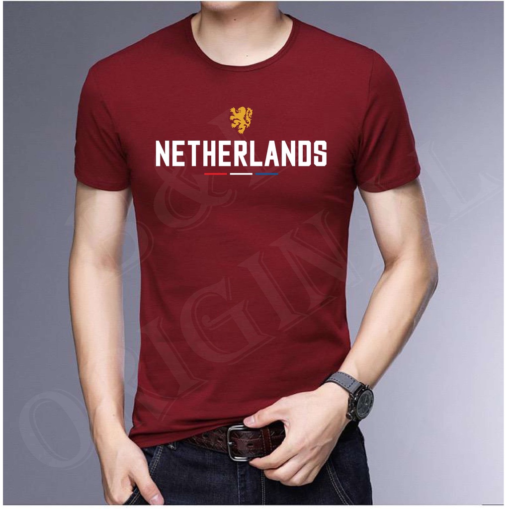 BS BAJU KAOS NETHERLAND SPESIAL BOLA HIGH QUALITY