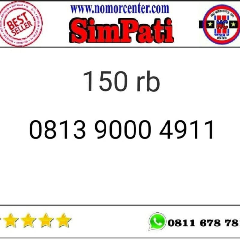 perdana nomor cantik simpati 9000