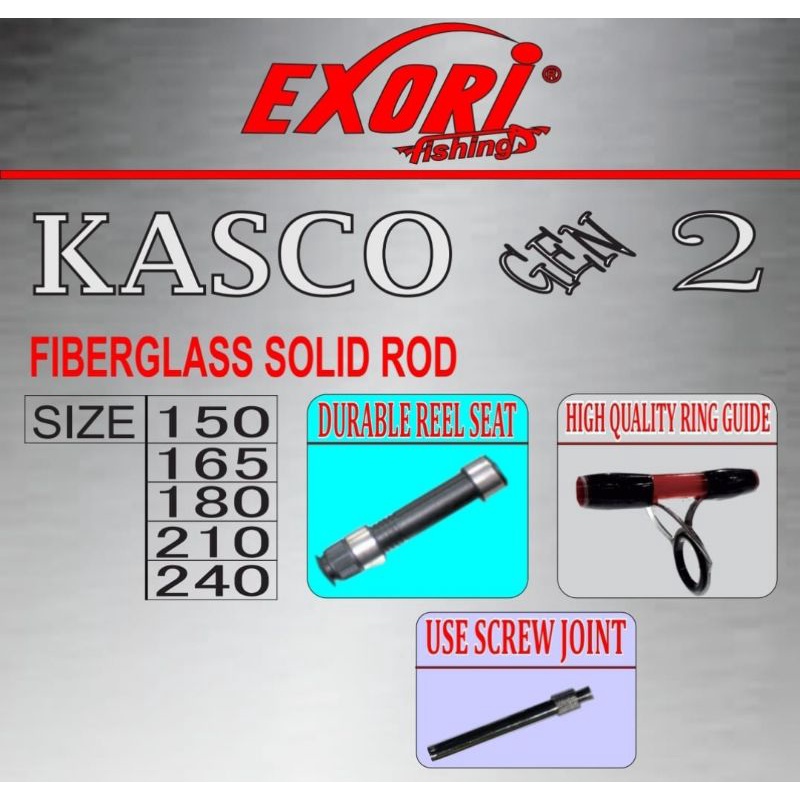 Joran Pancing Exori Kasco II 150-240