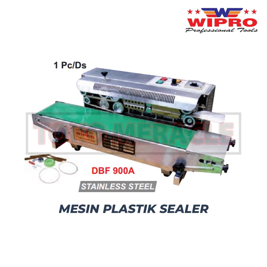 Wipro Mesin Sealer DBF900A Jumbo  - Mesin Perekat Plastik