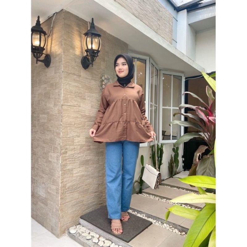 KEMEJA WANITA BLOUSE- DITA BLOUSE