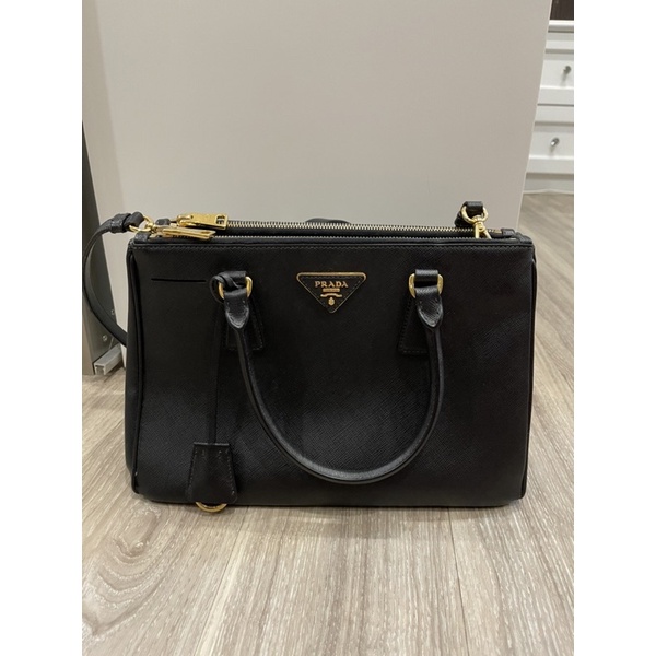 Prada Saffiano Double Zip