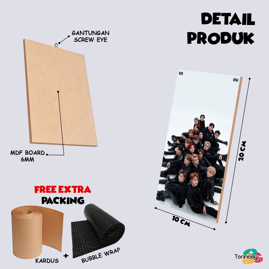 NCT KPOP KOREA HIASAN DINDING WALL DECOR PAJANGAN POSTER DEKORASI KAMAR RUMAH