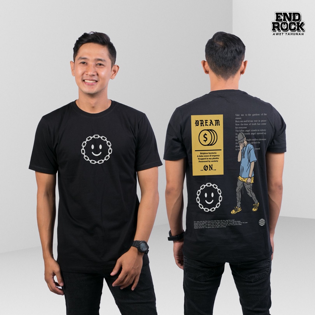 ORIGINAL Kaos distro premium unisex endrock Dreams