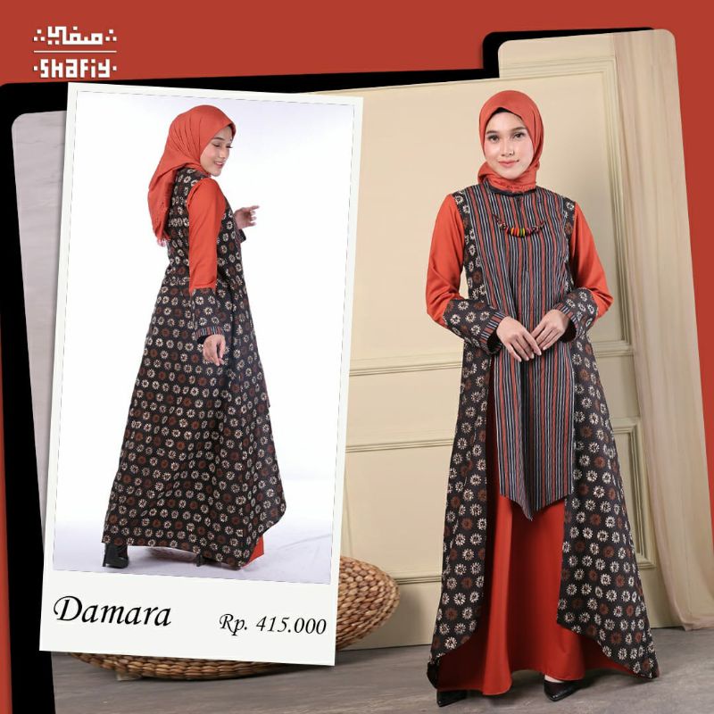 Gamis Etnik Shafiy Damara