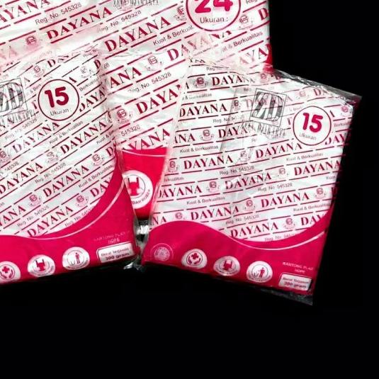 

KANTONG PLASTIK PUTIH BENING DAYANA PINK UK 15/24 - 24