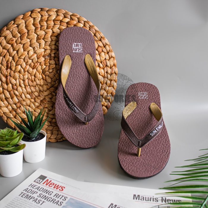 SATUAN Sandal Jepit Sun Swallow Wave TREK