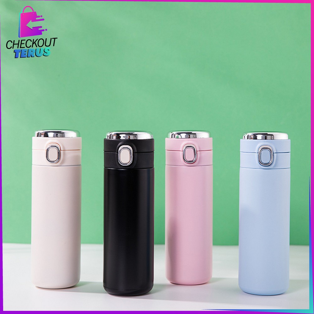 CT C720 Termos Air Panas Portabel 420ML Botol Minum Vacuum Flask Digital Led Display Temperatur Thermos Tumbler Import