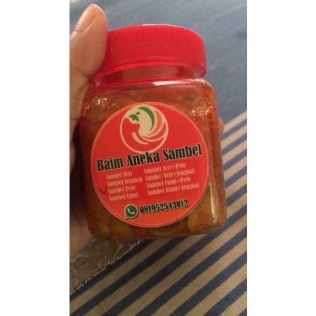 

sambel cumi halilintar