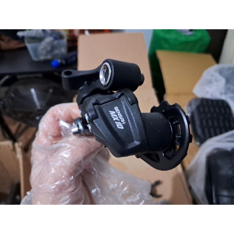 Mini Groupset Sensah MX10 RD shifter dan Rantai MX 10 Speed