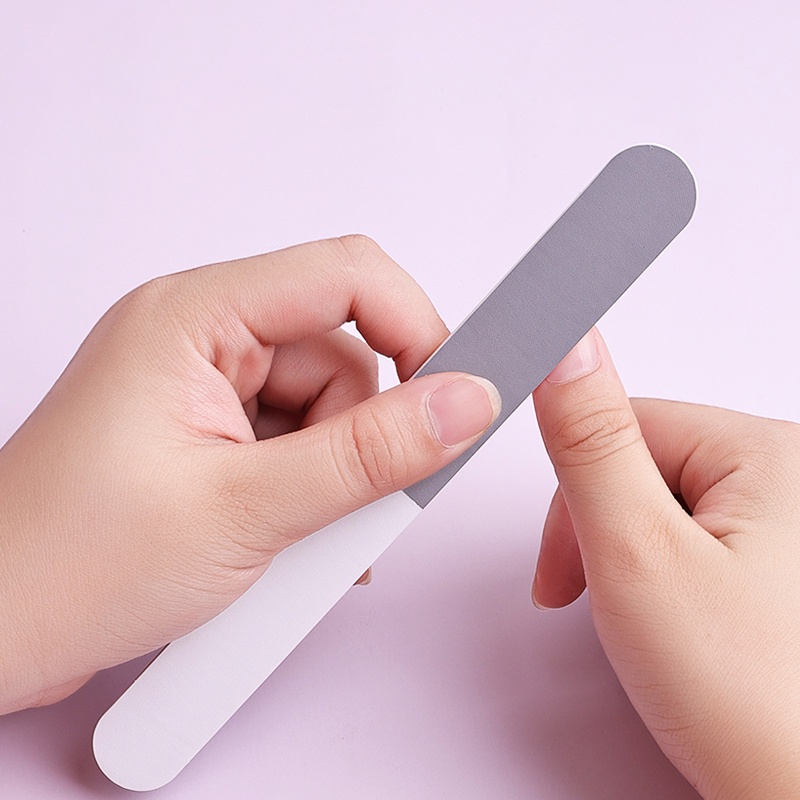 Alat Kikir Kuku Empat Sisi Ukuran Mini Sekali Pakai Untuk Manicure