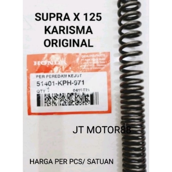 PER SHOCK DEPAN SUPRA X 125 KARISMA ORIGINAL HARGA SATUAN