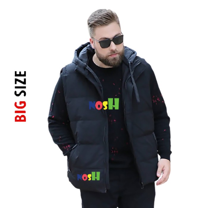 Rompi Parasut Pria Big Size Jumbo Vest 3Xl / Rompi Jumbo - Nosh
