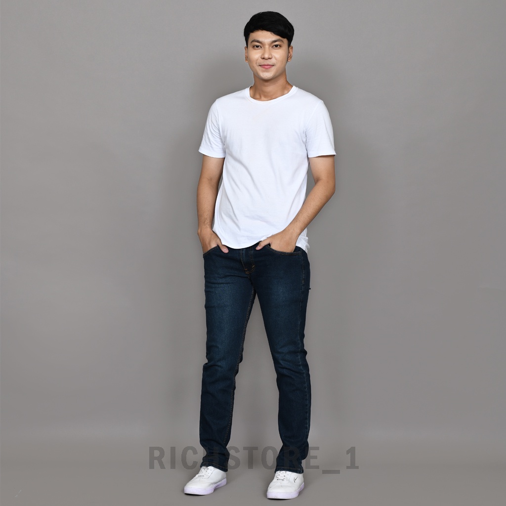 Richstore_1CELANA PRIA JEANS PANJANG TERLARIS SKINY SEMI SLIMFIT COWOK TERMURAH LETRO