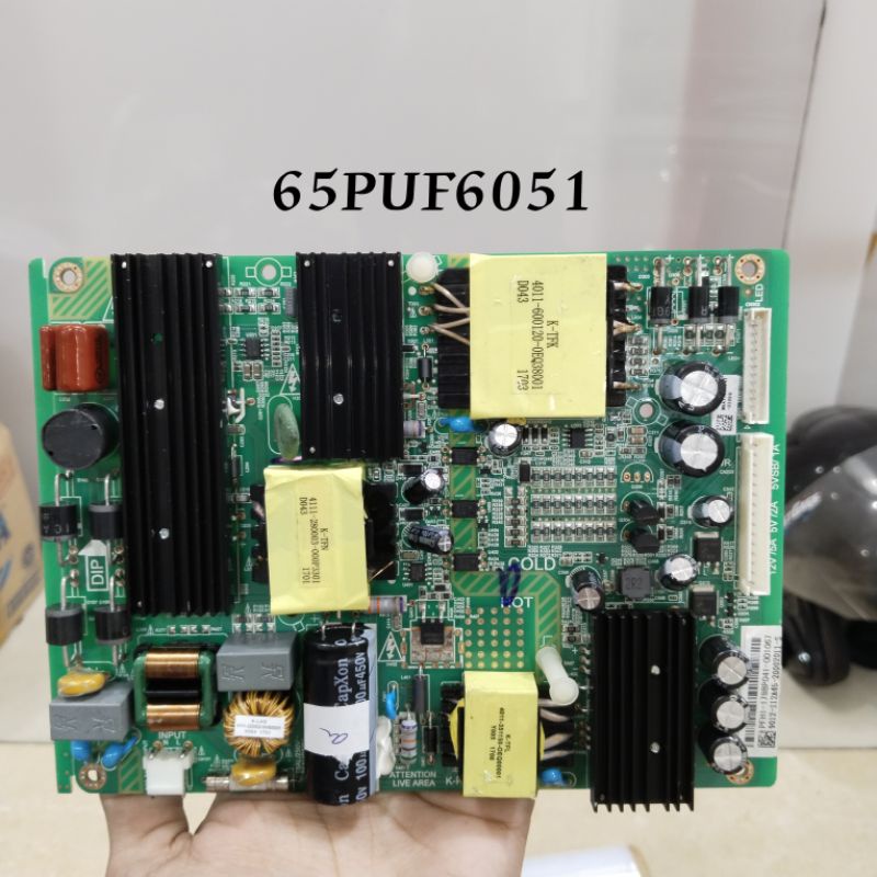 MESIN TV REGULATOR - PSU - POWER SUPPLY TV LCD PHILIPS 65PUF6051