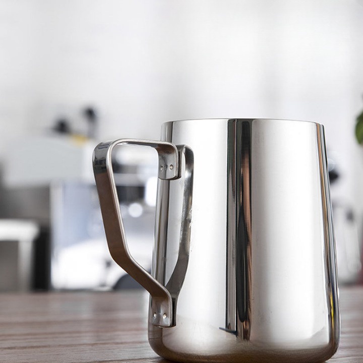 Murah Lebay S278 Milk Jug Stainless Steel 350ML Cup Gelas Kopi Espresso Cappucino Latte