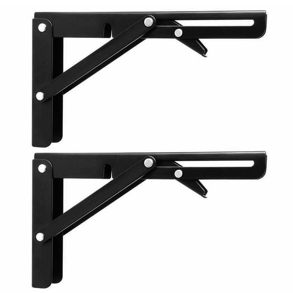 POPULAR 2pcs Braket Lipat Adjustable Motorhome Caravan Cold Rolled Steel Laminate Bracket