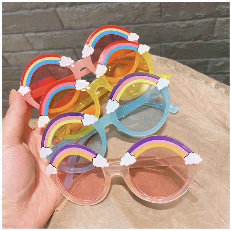 babyfit kacamata sunglasses rainbow anak cewek cowok import zx-1105