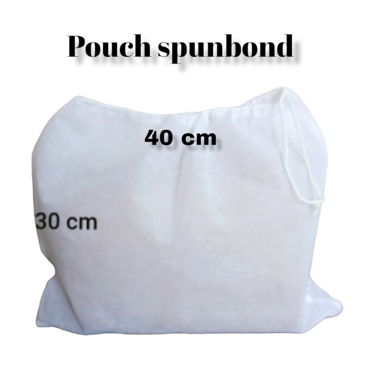 pouch serut spunbond, dusbag, travel organizer