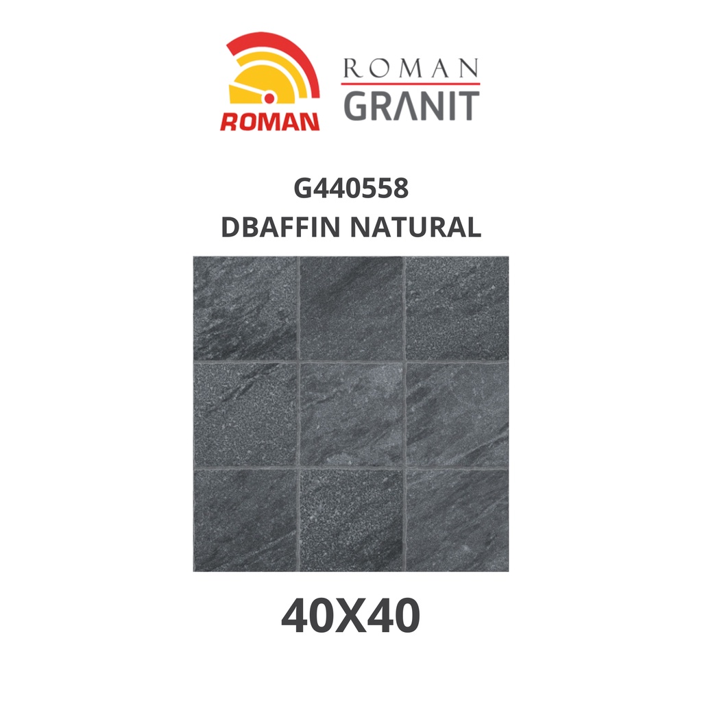 ROMAN KERAMIK DBAFFIN NATURAL 40X40 G440558 (ROMAN HOUSE OF ROMAN)