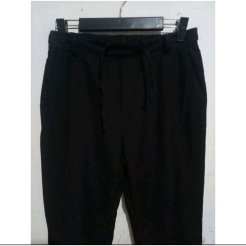 Celana Kain kantor Preloved Hitam Pekat