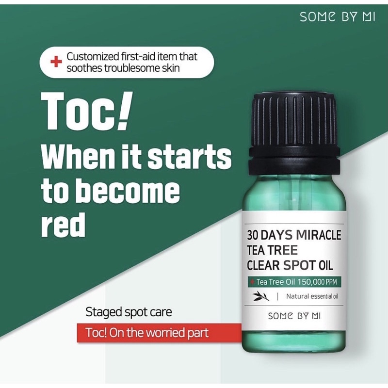 SOMEBYMi 30 Days Miracle Tea Tree Clear Spot Oil