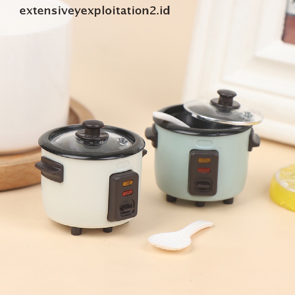 Mainan Rice Cooker Mini Skala 1: 12 Untuk Rumah Boneka