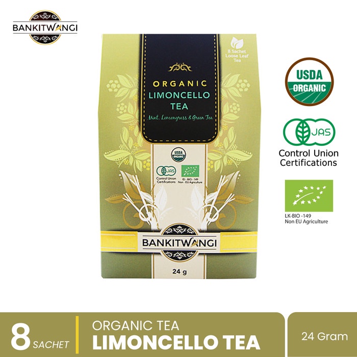 

TEH ORGANIK TEA BLEND TEH CAMPUR (BANKITWANGI LIMONCELLO TEA) 24 GR