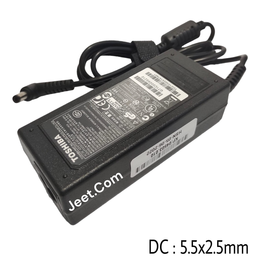 Charger Laptop Toshiba Satellite L510 L645 L745 C600 C640 C800 C840 L640 M300 19V 3.42A ORIGINAL