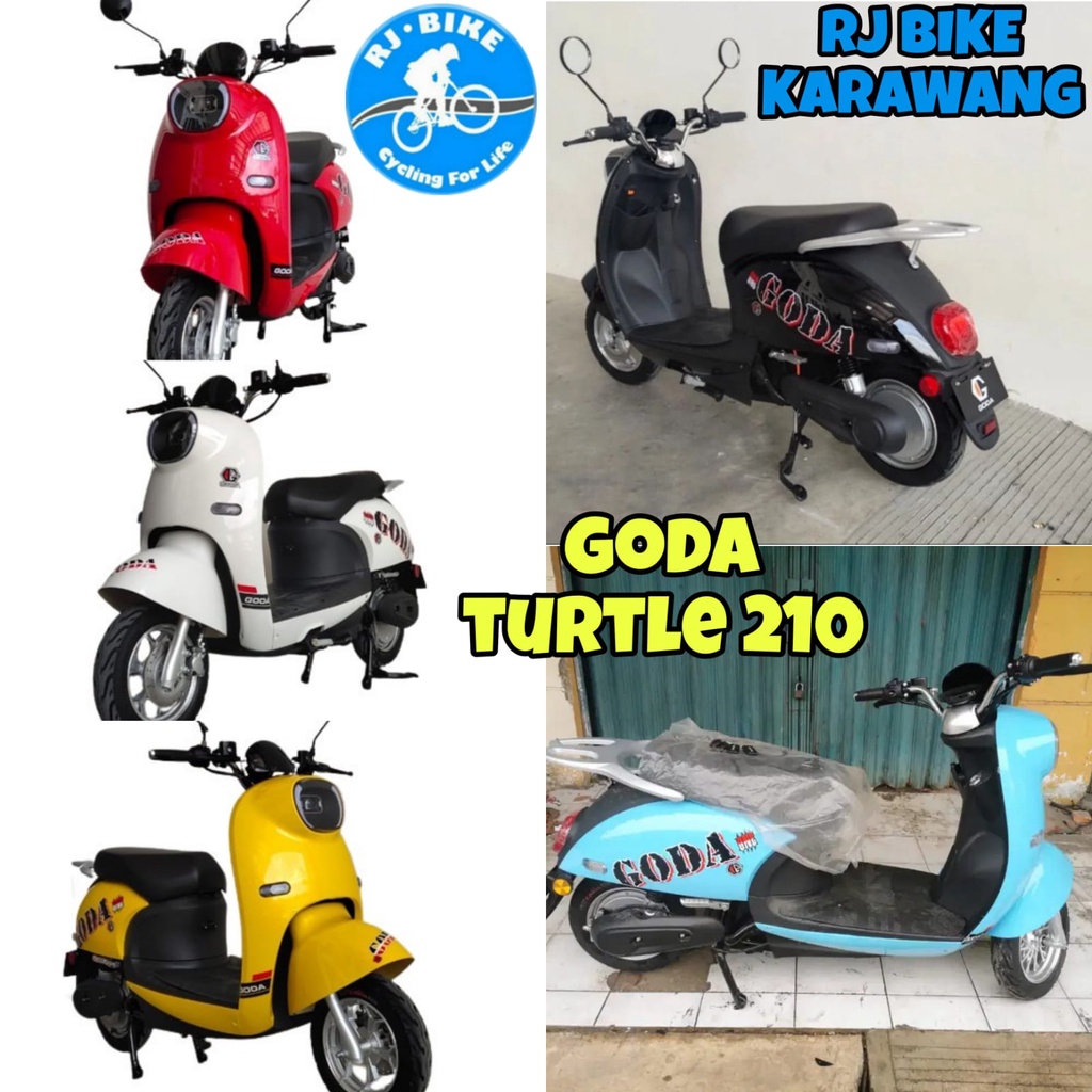 SEPEDA MOTOR LISTRIK GODA TURTLE 210