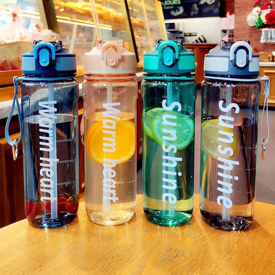 Botol Minum Bening Botol Minum Tali Kapasitas 700ml Bpa free