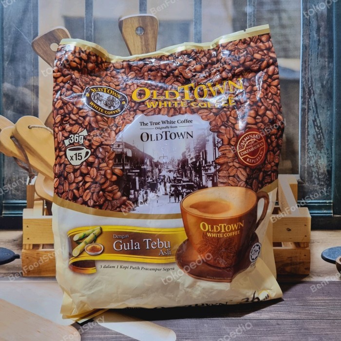 

OLDTOWN WHITE COFFEE 3 IN 1 SUGAR CANE 15 X 36 GRAM