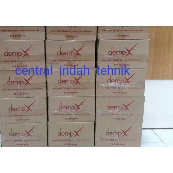 

PROMO DEMP-X 2 komponen total 500 gram perekat extreme serba guna - Cream