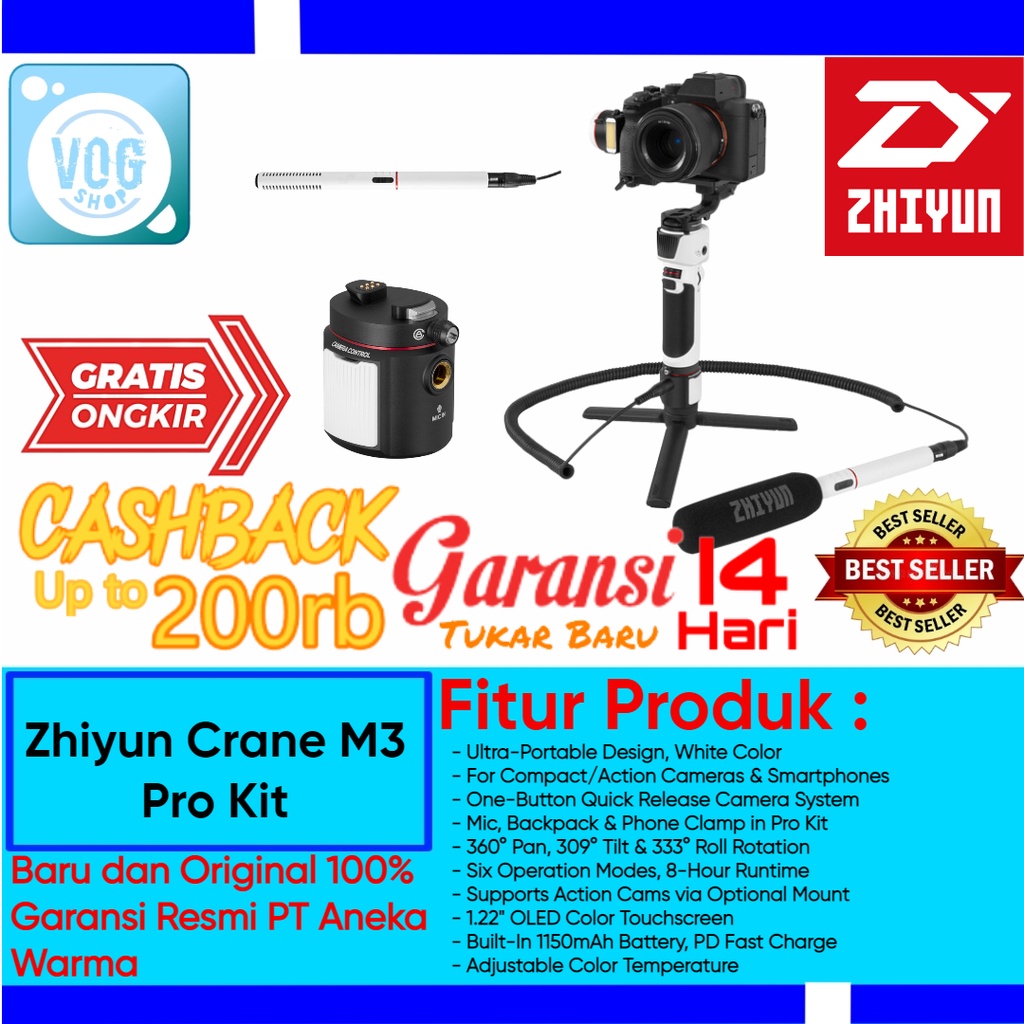 Zhiyun Crane M3 Pro Kit Gimbal Stabilizer