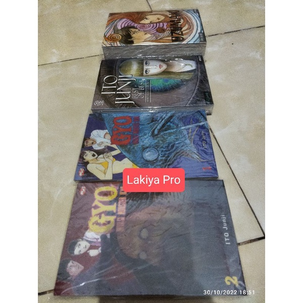 komik junji ito gyo vol 1 dan 2, best of the best dan uzumaki