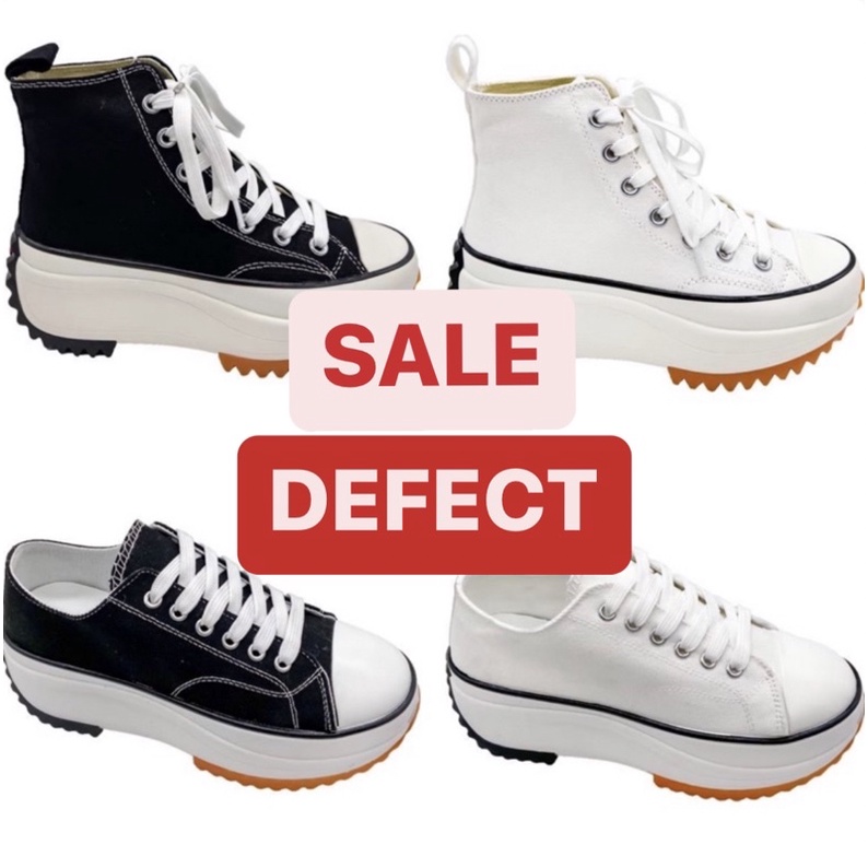 SALE DEFECT KECIL JIMIN Sepatu Boots Sneakers Wanita Sekolah Import