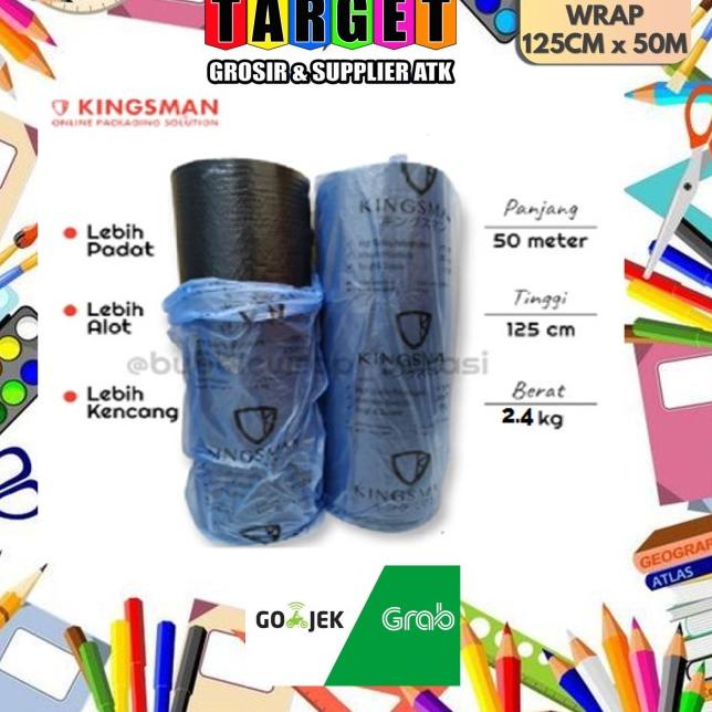 

Plastik Bubble / Bubble Wrap 125cm x 50m - 2kg 125cmx50m, Putih