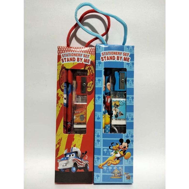 

STATIONERY PAKET ALAT TULIS 5 IN 1 / ALAT TULIS SET 5 IN 1 / PERLENGKAPAN MENULIS
