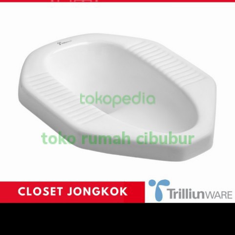 CLOSET JONGKOK / KLOSET JONGKOK TRILIUN EMERALD PUTIH