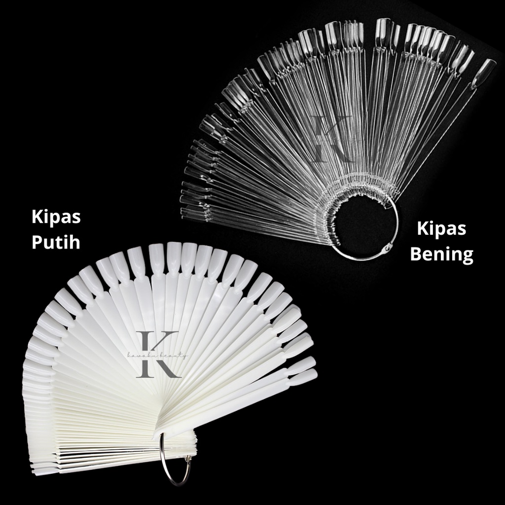 Display Warna Kuku Palsu Color Chart